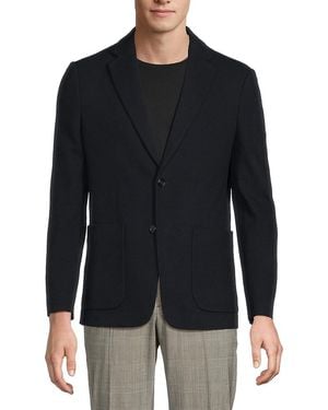 Theory Clinton Notch Lapel Sport Coat - Black