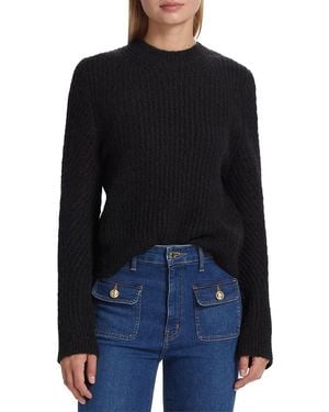 10 Crosby Derek Lam Ryan Alpaca & Wool Blend Sweater - Black