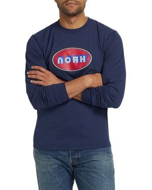 Noah Cavity Long-Sleeve T-Shirt - Blue