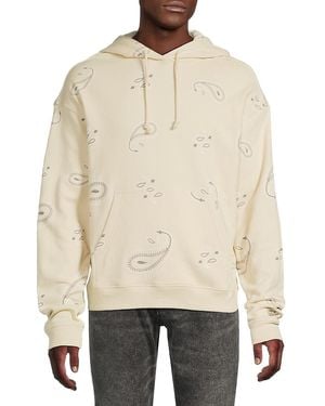 Hudson Jeans Bandana Hooded Sweatshirt - Natural