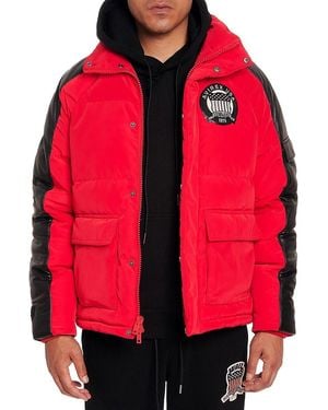 Avirex Icon Parka Jacket - Red