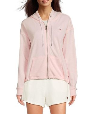 Tommy Hilfiger Lightweight Hooded Jacket - Pink