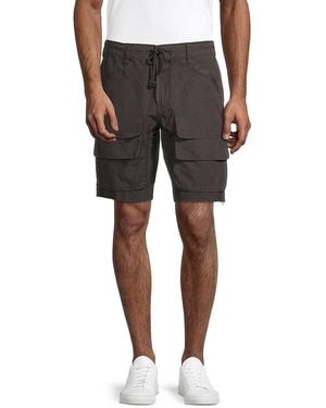 Hudson Jeans Tracker Cargo Shorts - Gray