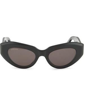 Balenciaga 52Mm Cat-Eye Sunglasses - Grey