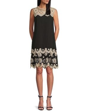 Kobi Halperin Gracie Embroidery Dress - Black