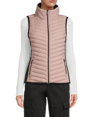 Calvin Klein Quilted Puffer Vest - Pink