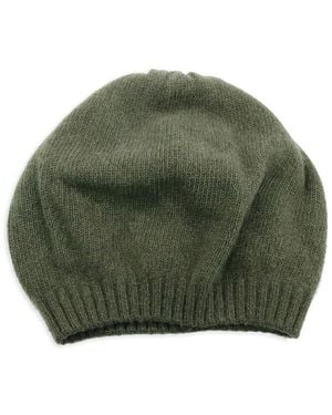 Portolano Cashmere Beret - Green