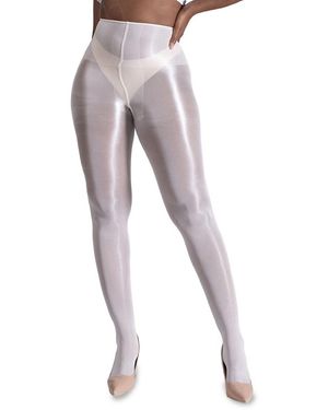LECHERY Lustrous Silky Shiny 20 Denier Tights - Grey
