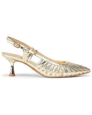 Nine West 60Mm Resta Metallic Pumps