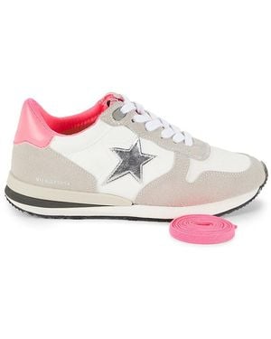 Vintage Havana Star Low Top Trainers - White