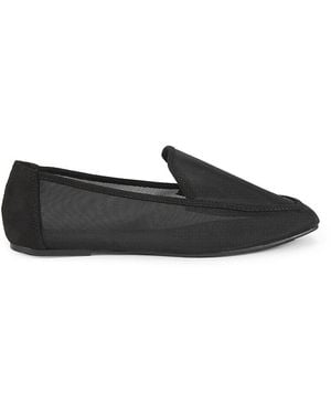 Saks Fifth Avenue Brenda Mesh Loafers - Black