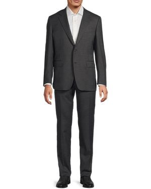 Canali Two-Button Classic-Fit Suit - Black