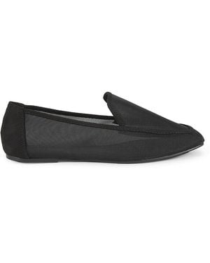 Saks Fifth Avenue Brenda Mesh Loafers - Black