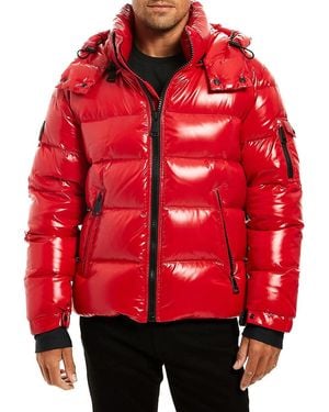 Sam. Glacier Down Puffer Jacket - Red