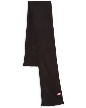 HUNTER Play Knit Scarf - Black