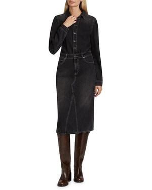 Rails Beverly Denim Shirtdress - Black
