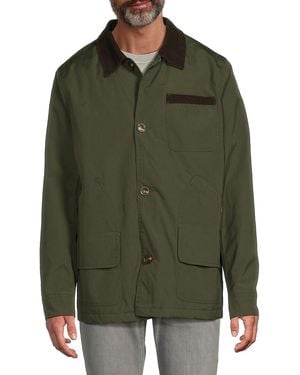 HUNTER Samuel Cotton Jacket - Green