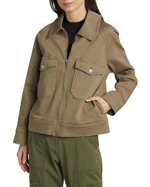 Rails Cheyenne Cotton Trucker Jacket - Green