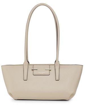Rag & Bone Realm Leather Sachel - White