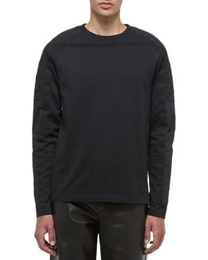 Helmut Lang Padded Long Sleeve T-Shirt - Black