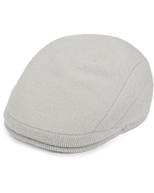 Kangol Ribbed Wool Ascot Cap - Grey