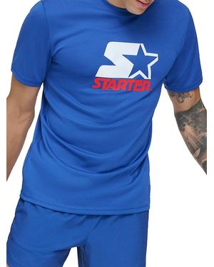 Starter Logo Short Sleeve T-Shirt - Blue