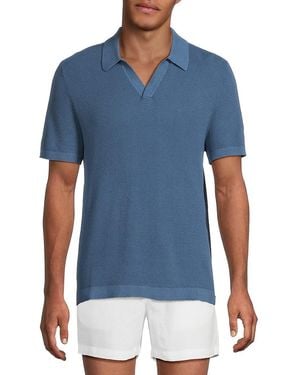 Onia Cotton Polo Shirt - Blue
