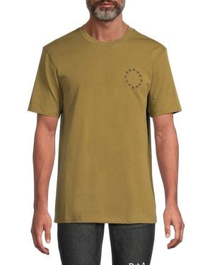 RTA Graphic Cotton T-Shirt - Green