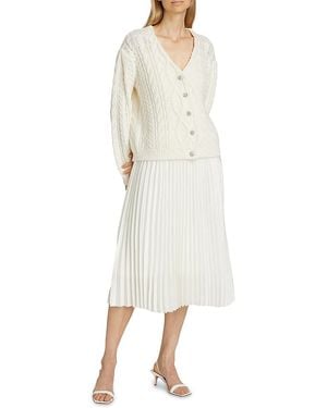 Cinq À Sept Amandine Sweater Dress - White
