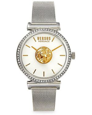Versus 34mm Stainless Steel Bracelet Watch - White