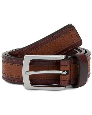 Allen Edmonds Nashua Leather Belt - Brown