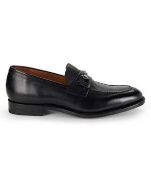 Allen Edmonds Sidney Leather Bit Loafers - Black