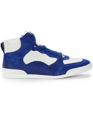 Jimmy Choo Rob Colorblock High-Top Sneakers - Blue