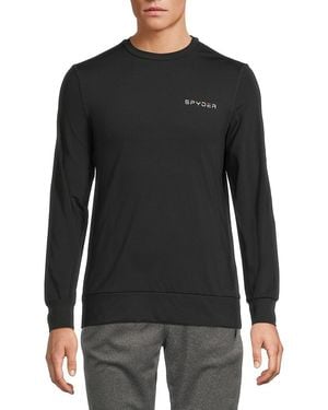 Spyder Logo Sweatshirt - Black