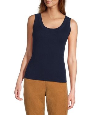 Kobi Halperin Paris Cotton Blend Tank - Blue