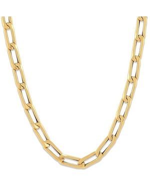 Saks Fifth Avenue 14K Curb Chain Necklace - Metallic