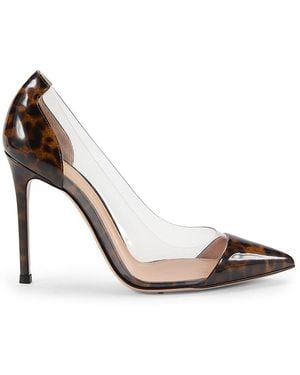 Gianvito Rossi 100Mm Stiletto Pumps - Metallic