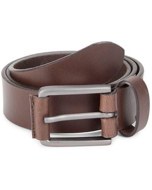 Joe's Jeans Leather Belt - Brown