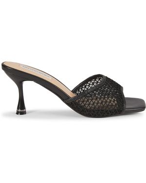 Saks Fifth Avenue Gianna 76Mm Mesh Sandals - Black