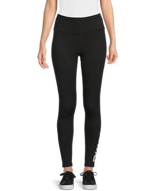 DKNY Logo Leggings - Black