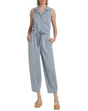 Splendid Carlotta Drawstring Jumpsuit - Blue