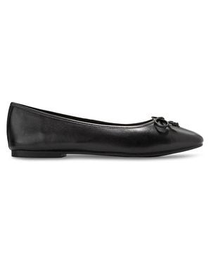 Cole Haan Yara Soft Leather Ballet Flats - Black
