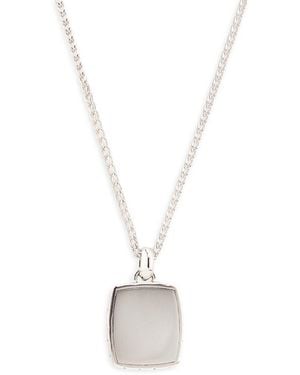 John Hardy Id Sterling Silver Pendant Necklace - White