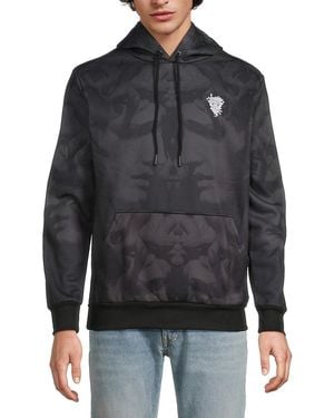 Crooks and Castles Medusa Hooded Sweatshirt - Black