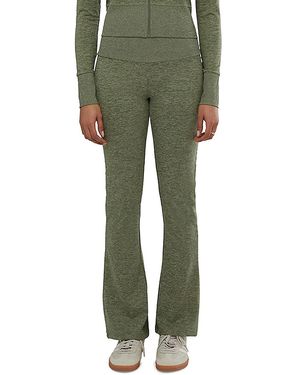 WeWoreWhat Low Rise Flare Trousers - Green