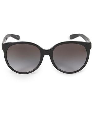 COACH 57Mm Round Sunglasses - Grey