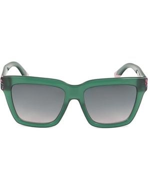 Missoni 55Mm Square Sunglasses - Green