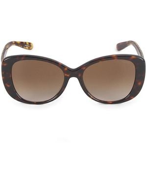 COACH 54mm Cat-eye Sunglasses - Brown