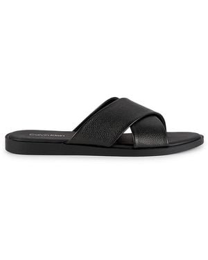 Calvin Klein Enrico Open Toe Sandals - Black