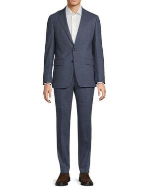 Original Penguin Wool-Blend Slim-Fit Suit - Blue